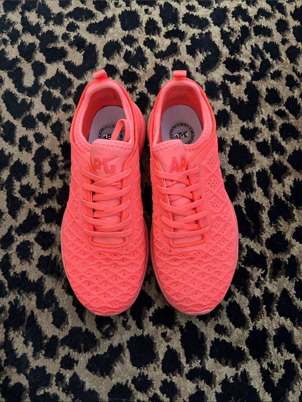 APL Coral Knit Lace-Up Sneakers